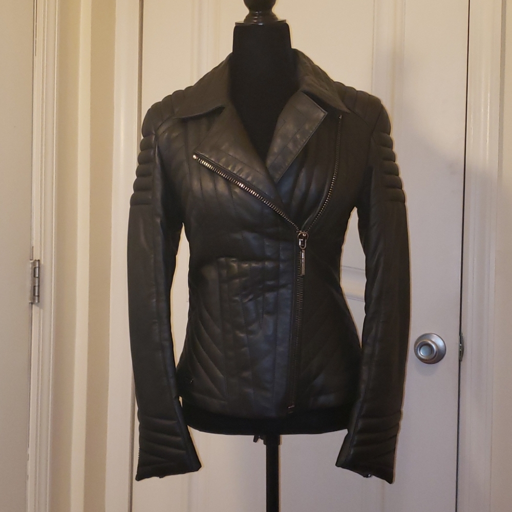 Philipp Plein leather jacket